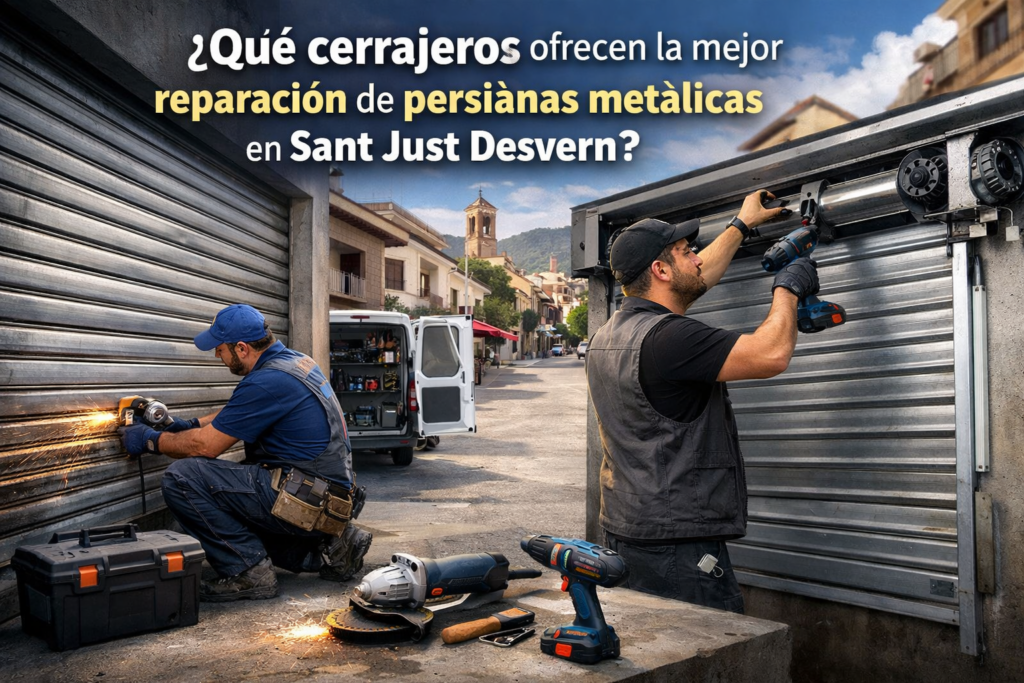 ¿Qué cerrajeros ofrecen la mejor reparación de persianas metálicas en Sant Just Desvern? Que cerrajeros ofrecen la mejor reparacion de persianas metalicas en Sant Just Desvern 1024x683 - ¿Qué cerrajeros ofrecen la mejor reparación de persianas metálicas en Sant Just Desvern?