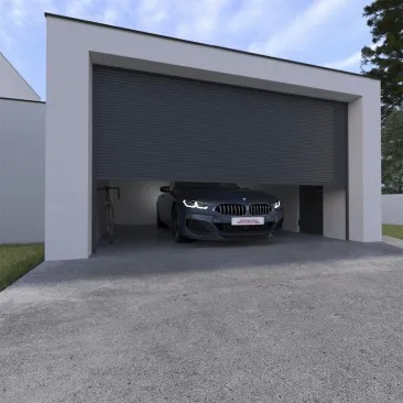 puerta de garaje de enrollar motorizada - Reparación Puertas de Garaje Enrollables