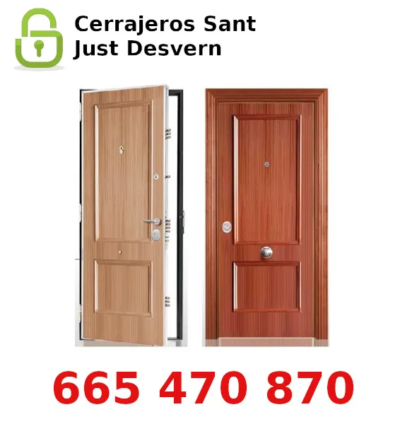 cerrajerossantjust banner puertas - Cerrajeros Sant Feliu de Llobregat 24 Horas Cerca Urgente